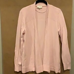 Loft pink cardigan